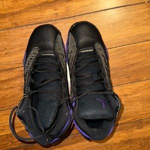 Black and court purple 13’s